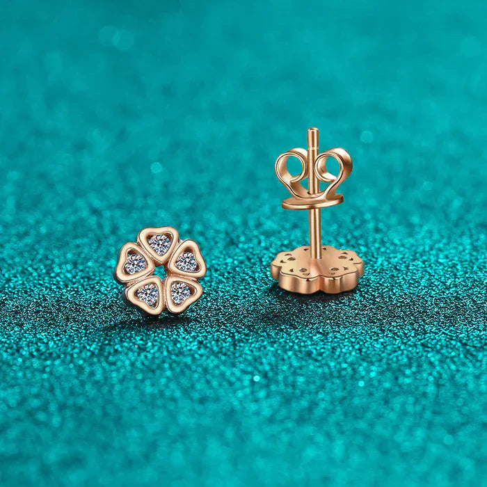 Boucles d'Oreilles Malak Moissanite