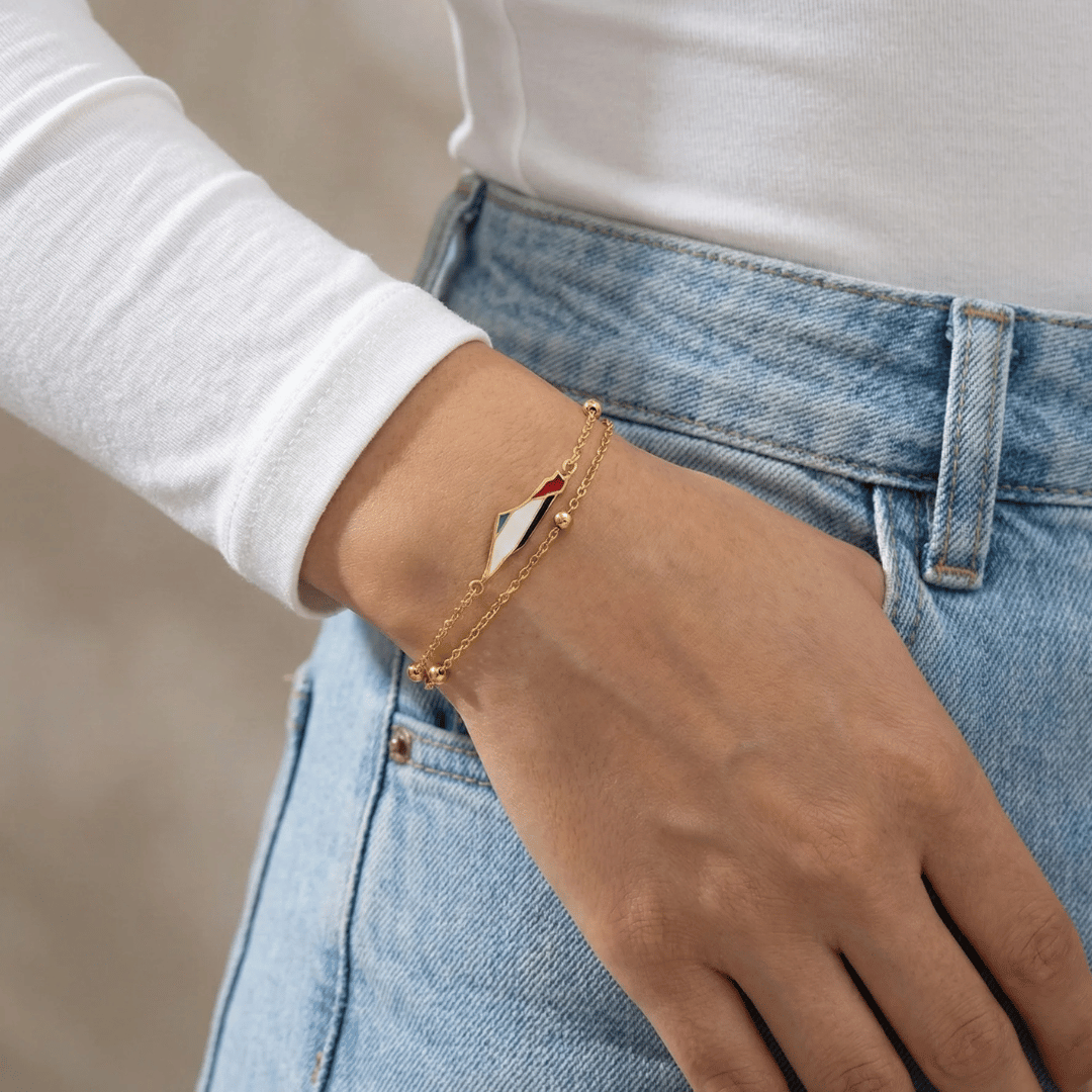 Bracelet Noor Carte Palestine