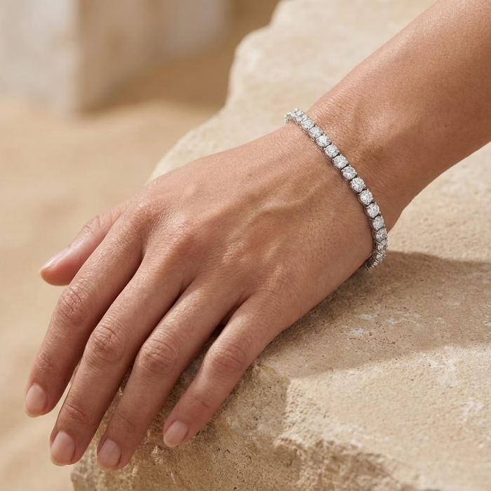 Bracelet Tennis Moissanite - 3mm