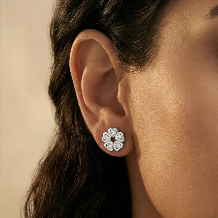 Boucles d'Oreilles Malak Moissanite