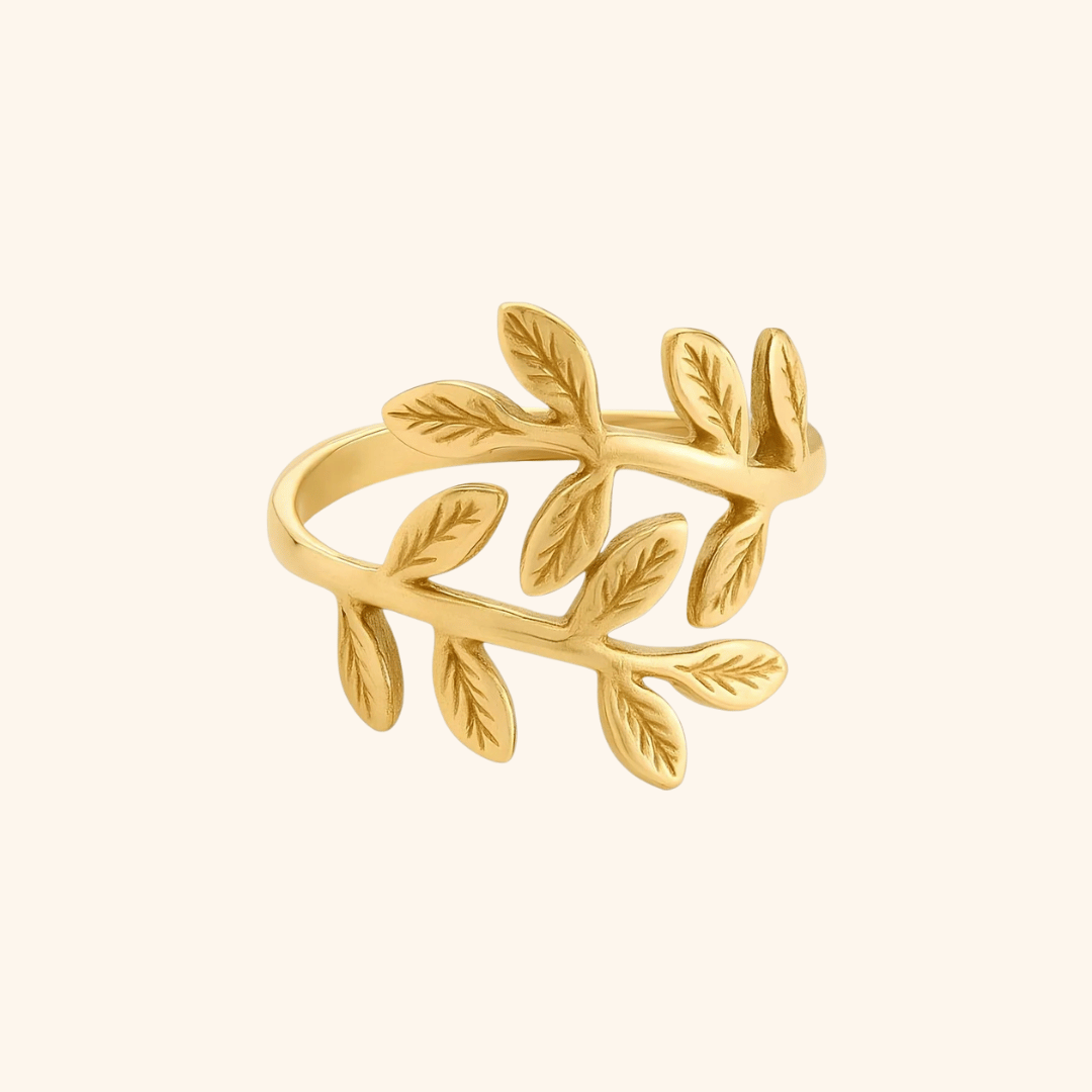 Bague Noor Palestine Feuille d'Olivier