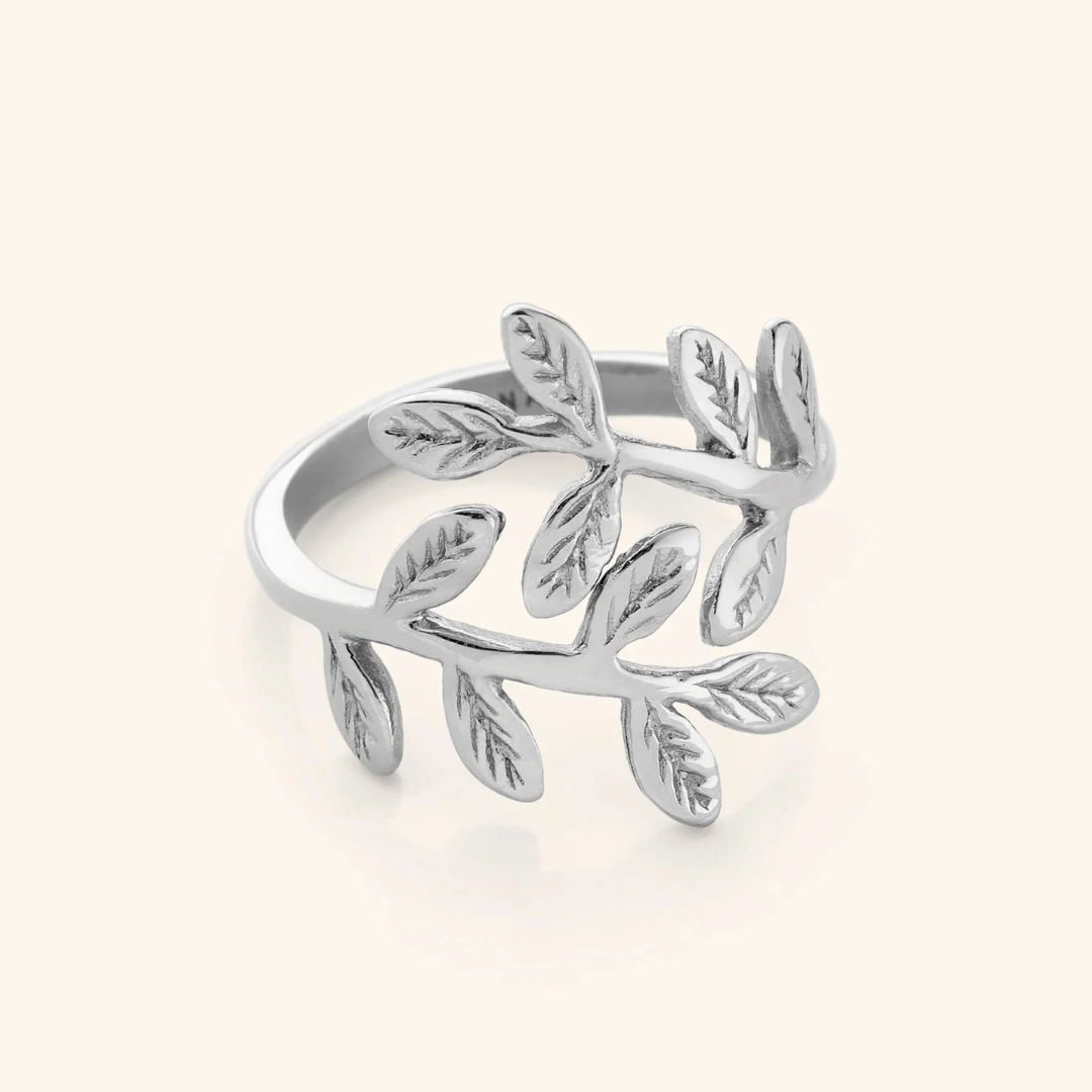 Bague Noor Palestine Feuille d'Olivier