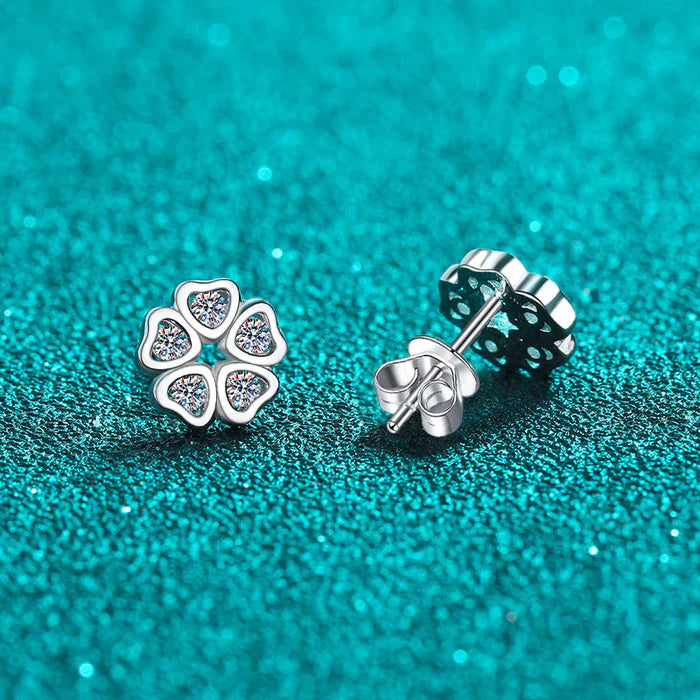 Boucles d'Oreilles Malak Moissanite